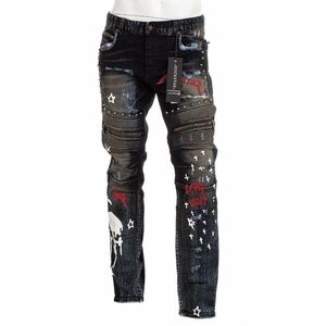 Men's Biker Jeans